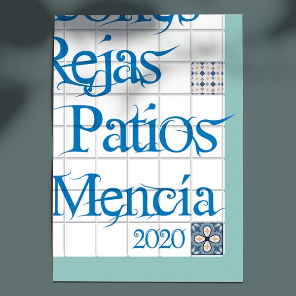 Diseño gráfico. Concurso de balcones, rejas y patios, Ayto. de Doña Mencía.