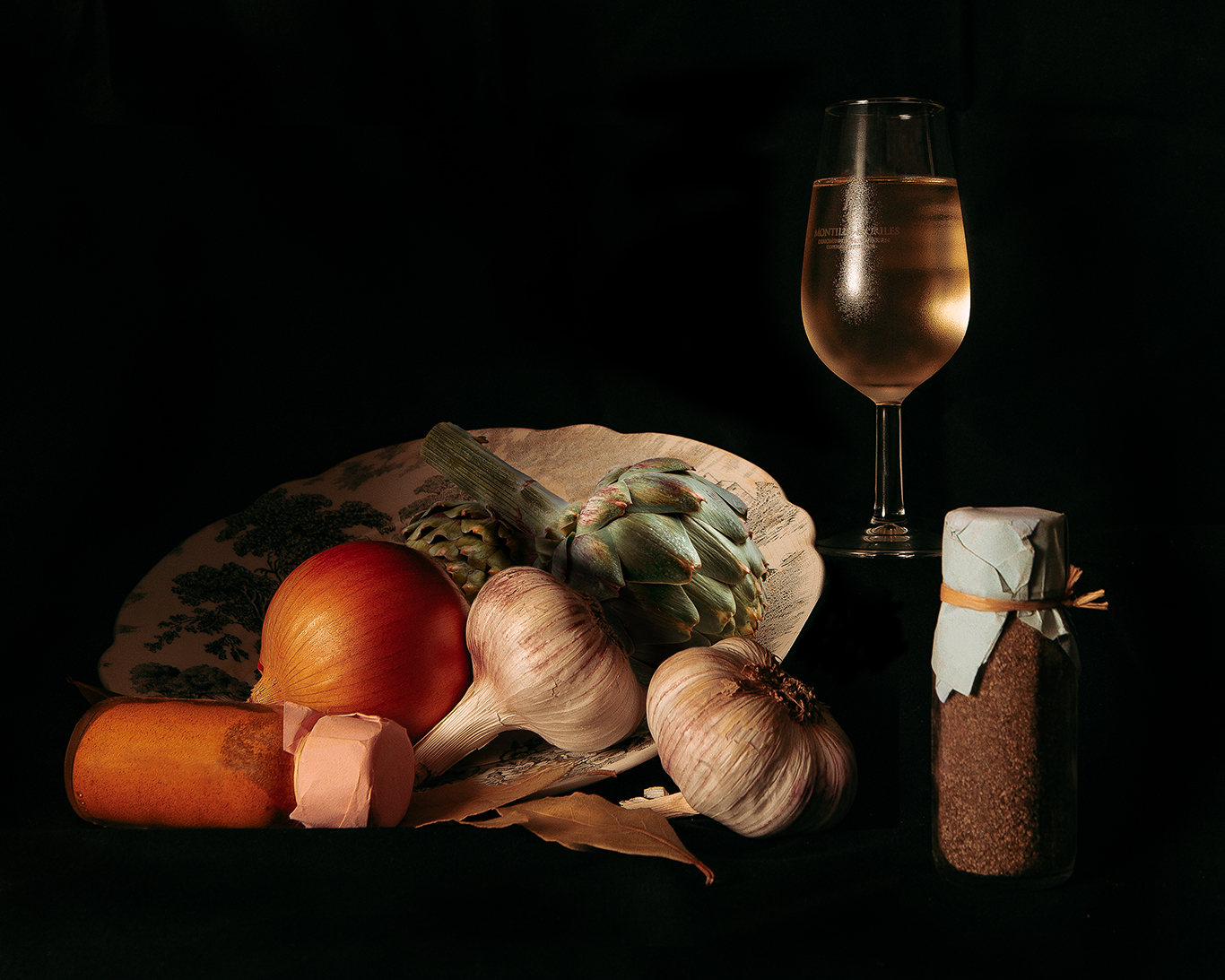 Fotografía gastronómica. DO Montilla-Moriles, vino y vinagre.