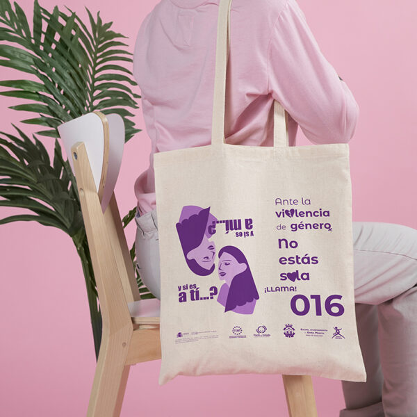 Diseño gráfico e impresión. Campaña contra la Violencia de Género, Ayto. de Doña Mencía.