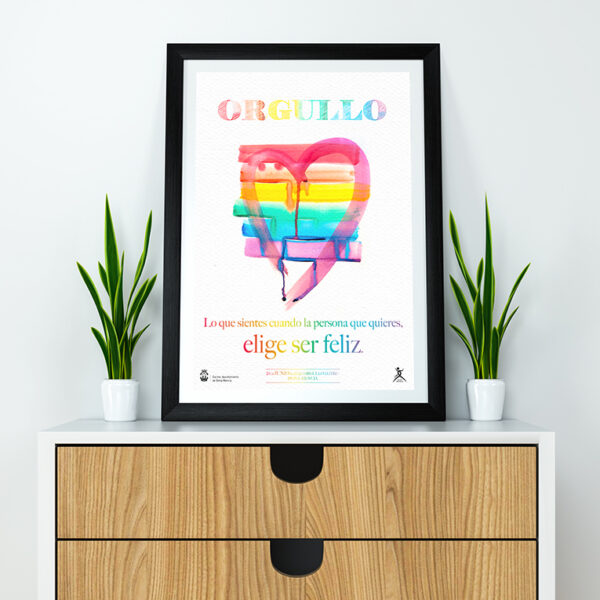 Diseño de imagen. Día Internacional LGTBIQ.