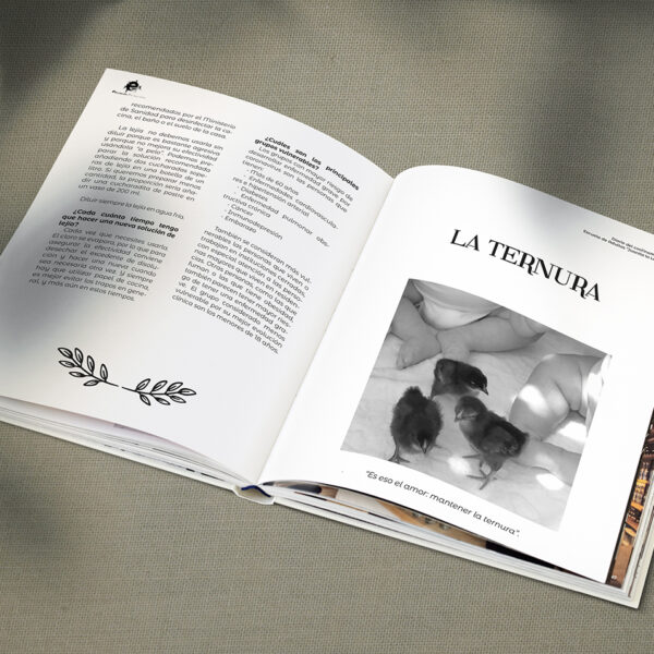 Diseño e impresión de libro. Diario del confinamiento, Escuela de Adultos "Juanita la Larga", Doña Mencía.