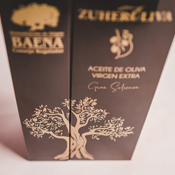 Packaging gourmet. Aceite de Oliva Virgen