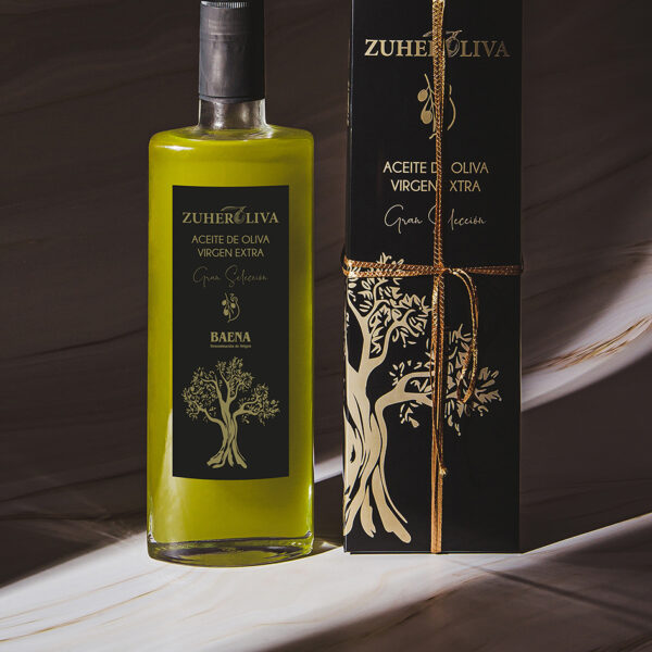 Packaging gourmet. Aceite de Oliva Virgen